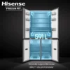 Réfrigérateur Hisense multiportes RQ768N4GBE